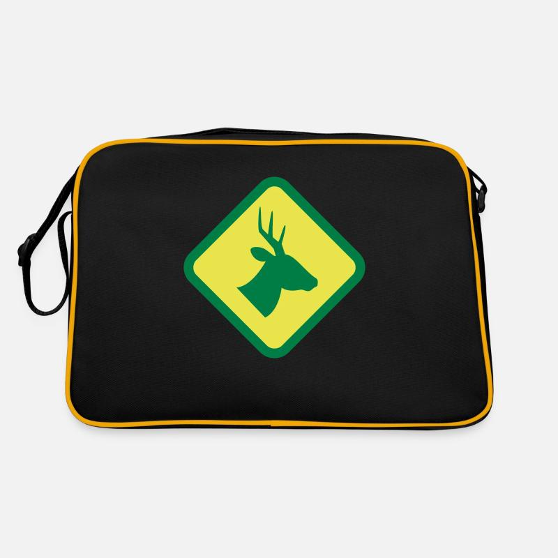 Warning deer Retro Bag