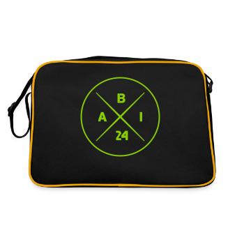 abi 24 - Retro Bag - black/gold - Back