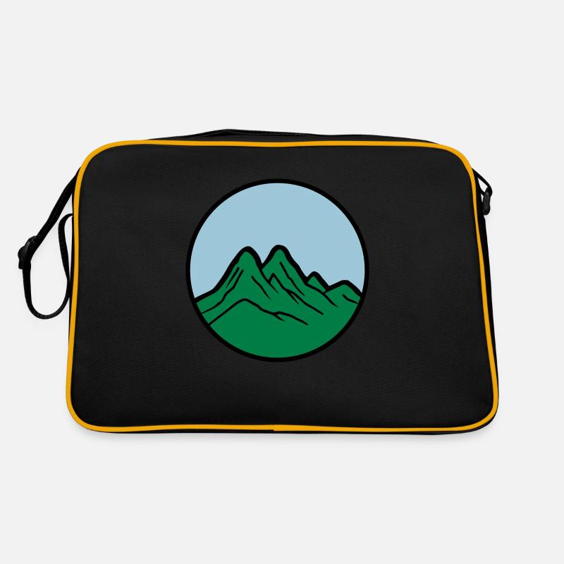 berge 2 Retro Tasche