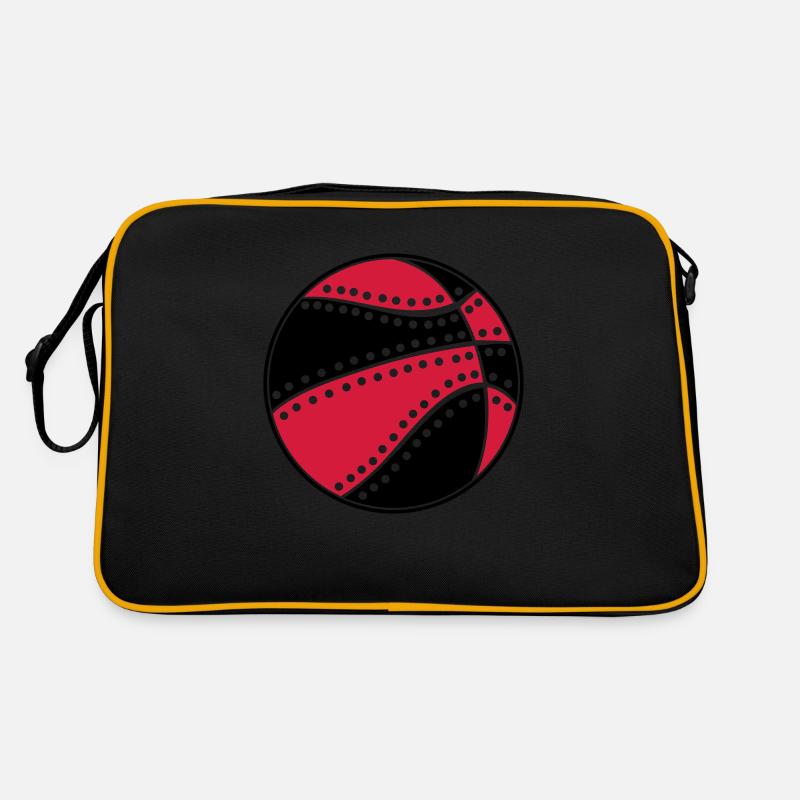 basketball symbol Retro Tasche