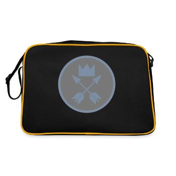 Dalécarlie - Sac Retro - noir/or - Dos