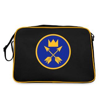 Dalécarlie - Sac Retro - noir/or - Dos