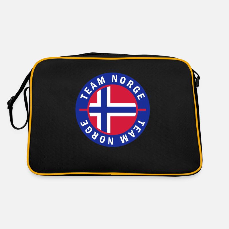 Norge Team Norwegen Retro Tasche