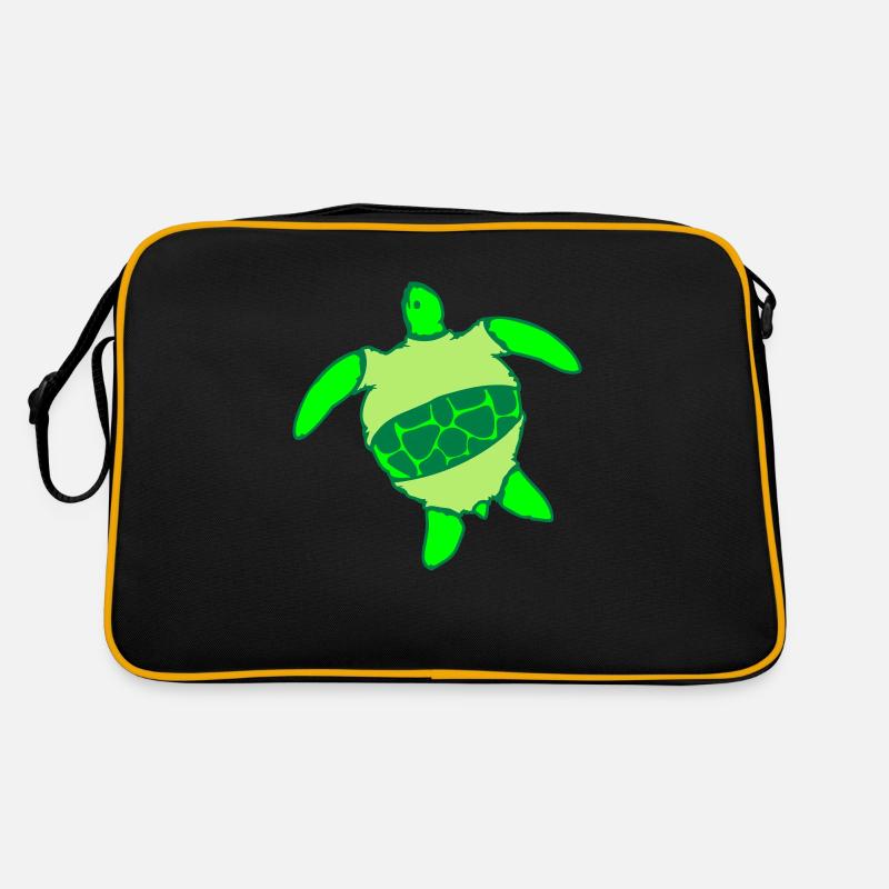 Water Turtle Clothes On Shirt Pants Retro Bag