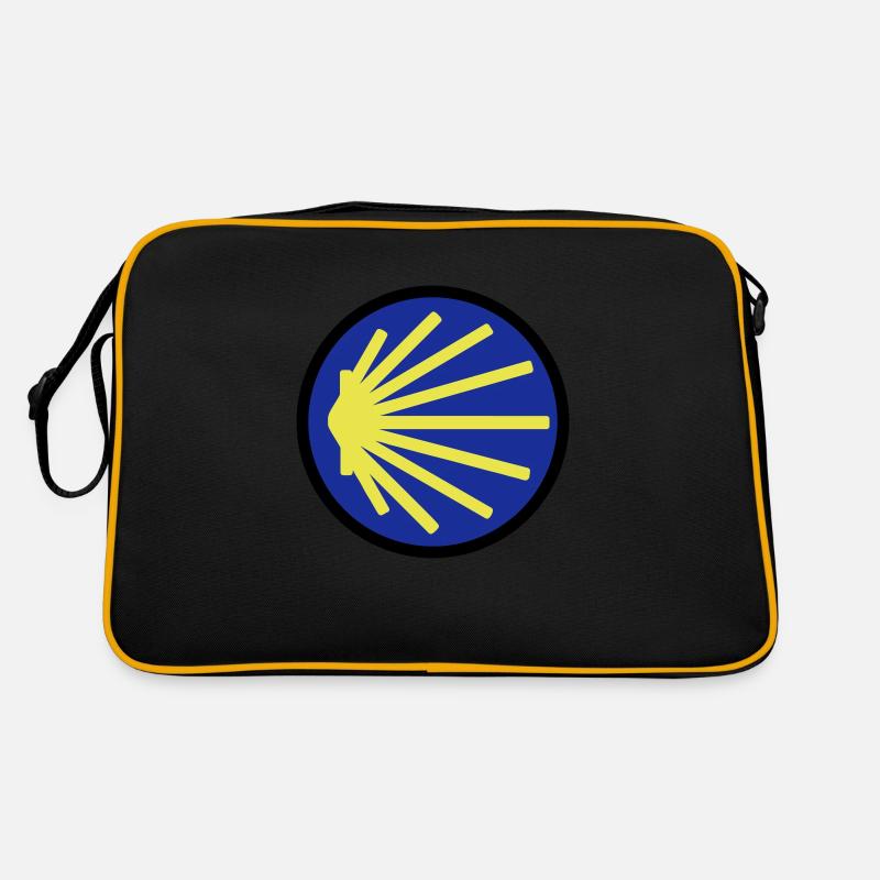jakobsweg rund Retro Tasche