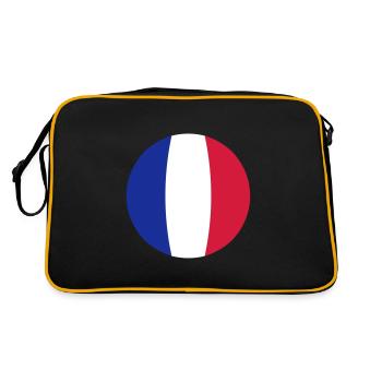 France - Sac Retro - noir/or - Dos