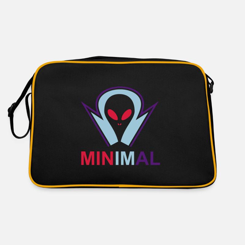 Minimal Alien Lord Retro Bag