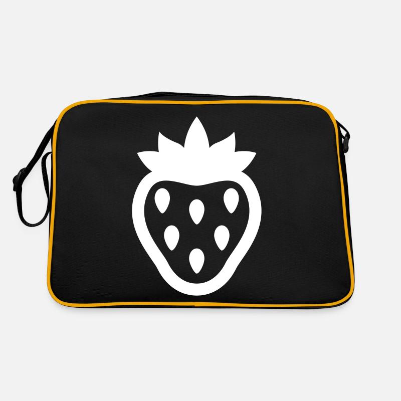 Strawberry Icon Icon Retro Bag