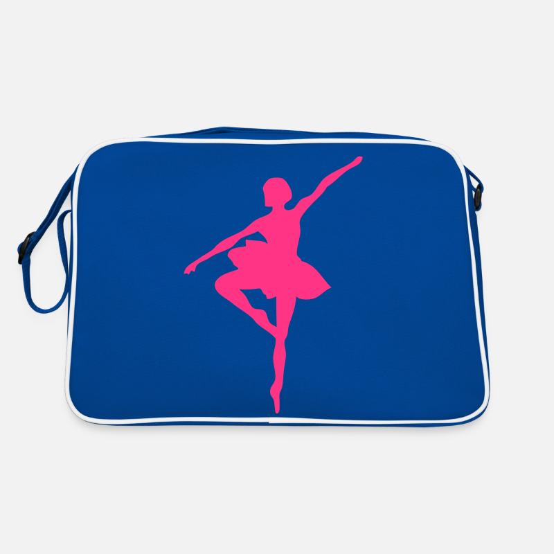dancer ballet dancer Retro Bag