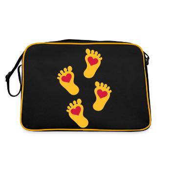 baby - Retro Bag - black/gold - Back