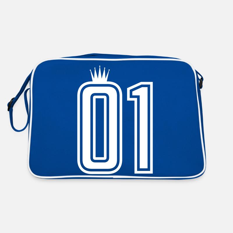 01 une couronne 1 numéro Sac Retro