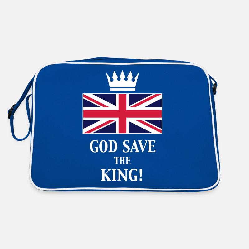 God Save The King! (England / Great Britain / 3C) Retro Tasche
