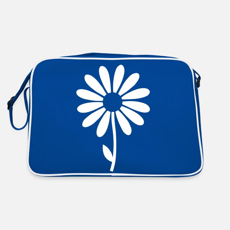 Fleur de marguerite Sac Retro