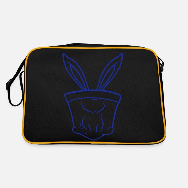 Lapin Oreilles De Lapin Trou Sac Caché Drôle Mignon Sac Retro