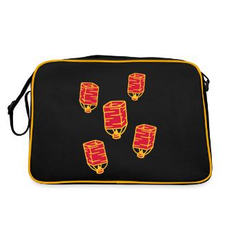 Lanterne céleste Lanterne chinoise Lanterne céleste - Sac Retro - noir/or - Dos