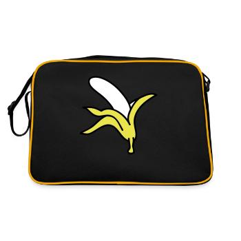 Banana - Sac Retro - noir/or - Dos