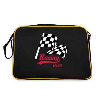 Racing Team 06 - Sac Retro - noir/or - Dos
