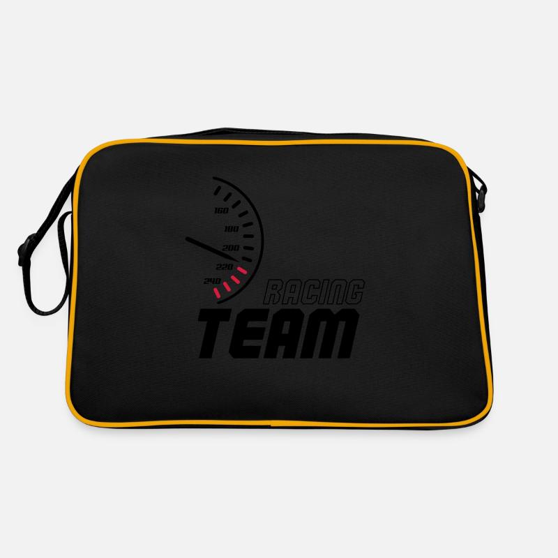racing_team_01 Retro Tasche