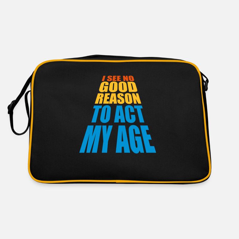 pour agir à mon âge Sac Retro