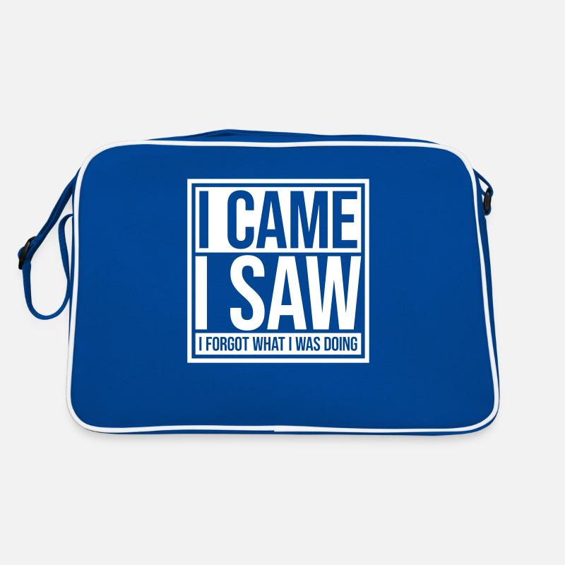 I came saw forget Retro Tasche