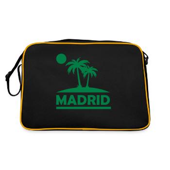 Madrid - Retro Bag - black/gold - Back