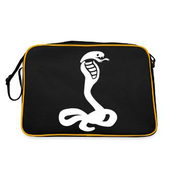 Cobra serpent - Sac Retro - noir/or - Dos