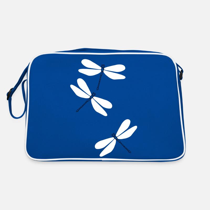 Libellen beu5 Retro Tasche