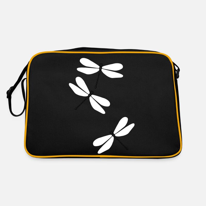 Dragonflies beu5 Retro Bag