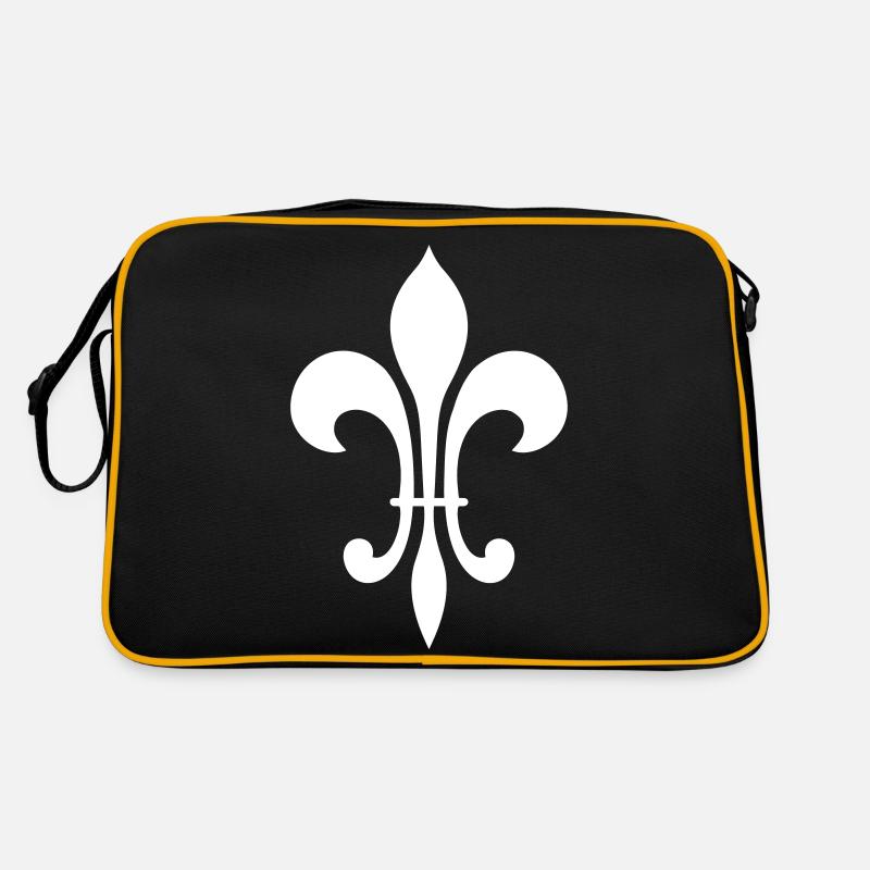 Lily / Vector - Fleur De Lys Retro Bag