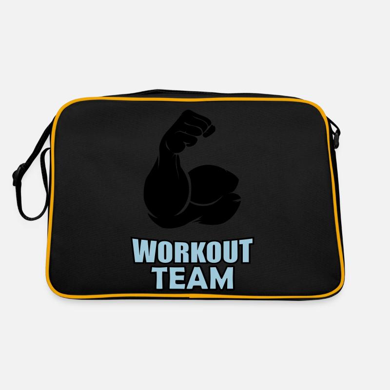 workout team 02 Retro Tasche