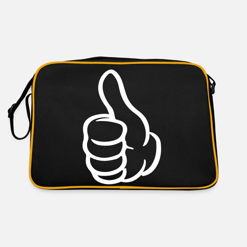 Thumb Hand Comic Retro Bag
