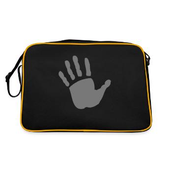 main - Sac Retro - noir/or - Dos