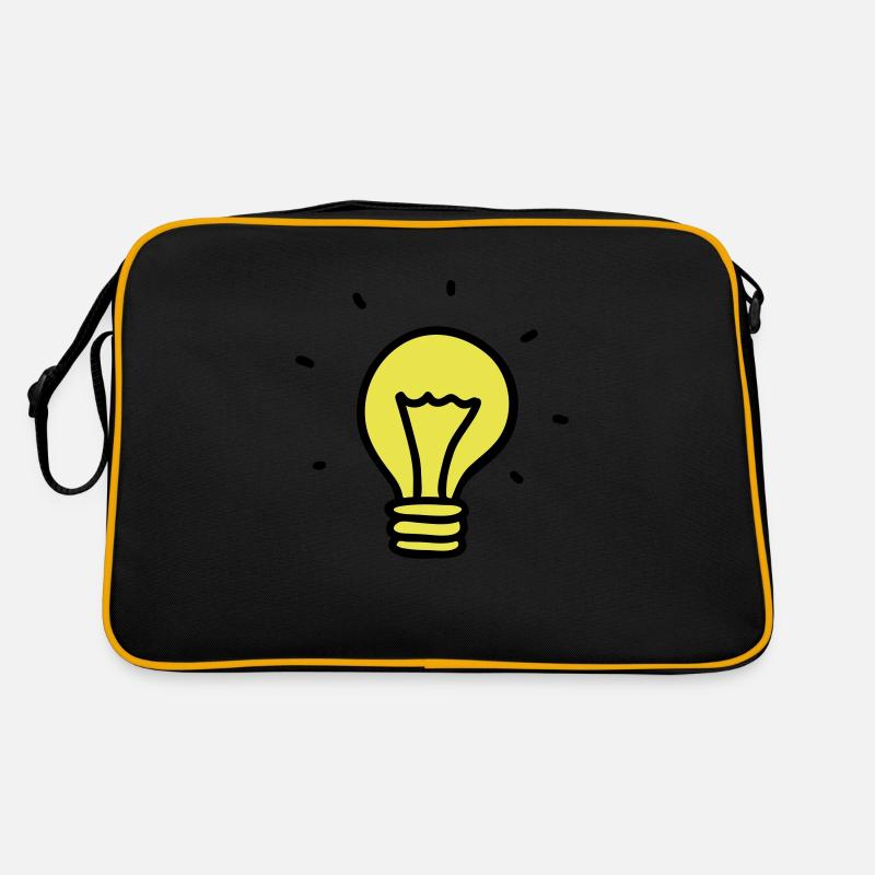 Glühbirne - Idee Retro Tasche
