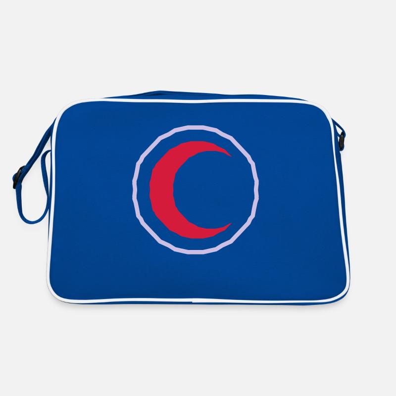 Roter Halbmond Red Crescent Retro Tasche