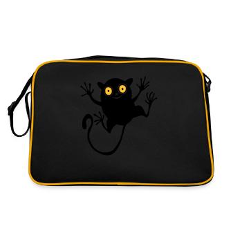 tarsier (for Kids) - Retro Bag - black/gold - Back