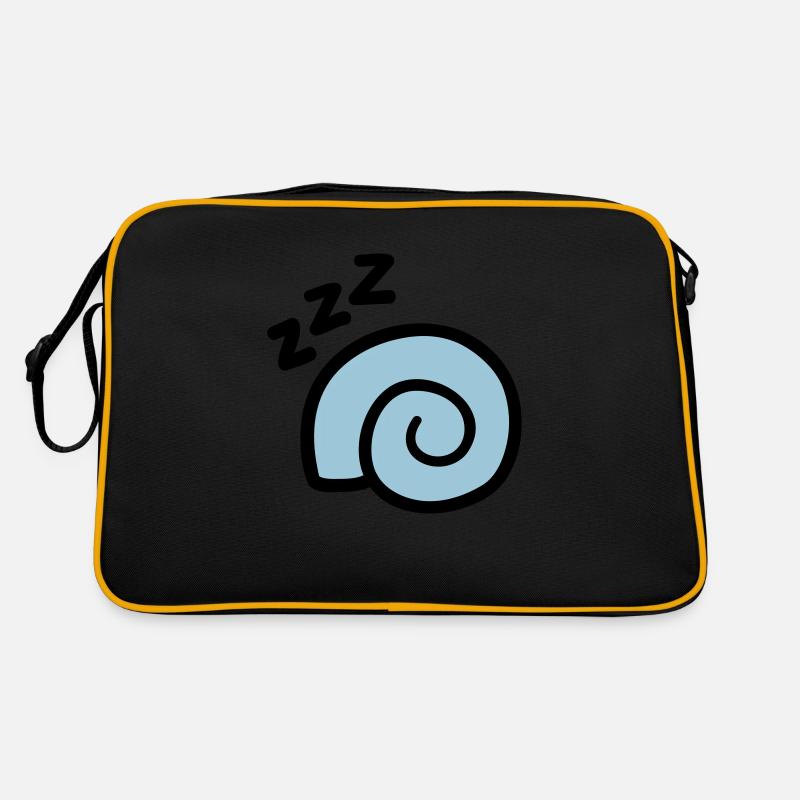 Sleeping snail Retro Bag