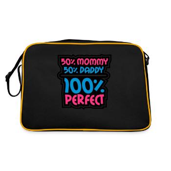 100 Procent Perfect - Sac Retro - noir/or - Dos