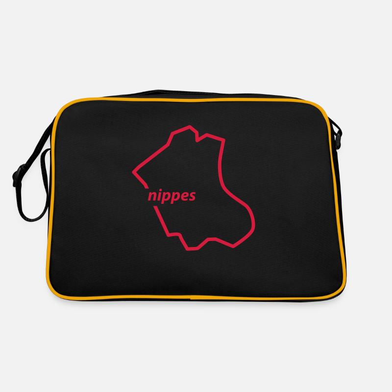 nippes - Retro Tasche - Schwarz/Gold