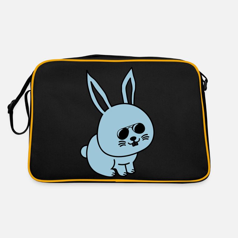hase comic cool Retro Tasche