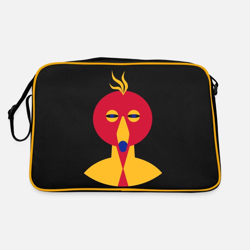 Sunny Phoenix - Retro Tasche - Schwarz/Gold