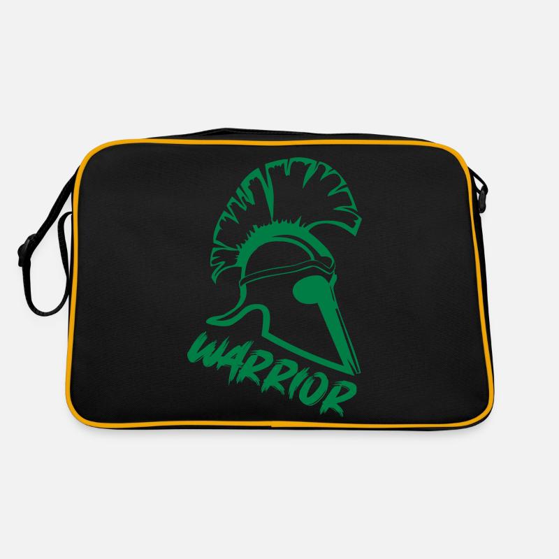 sparta helm krieger Retro Tasche