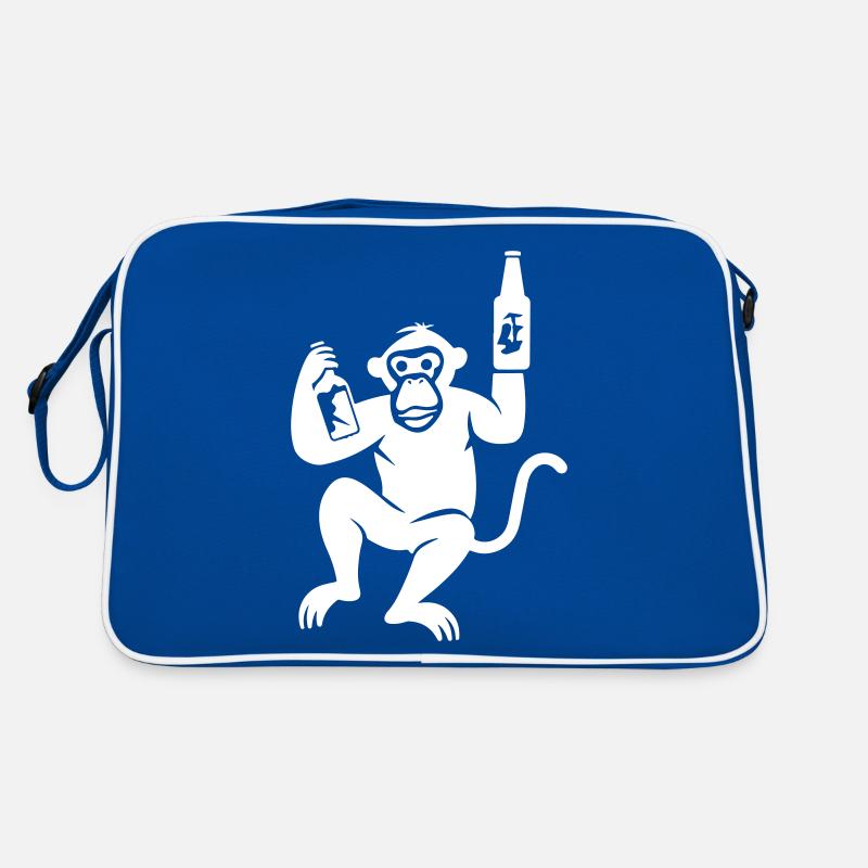 Bière de singe bue Sac Retro