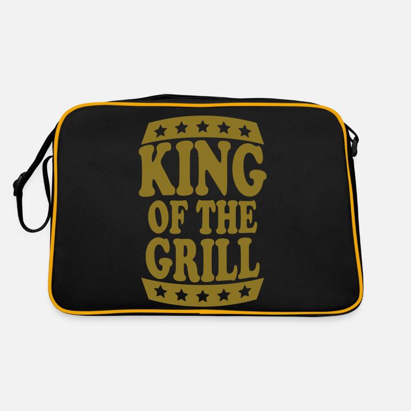 Roi du Logo Grill Sac Retro