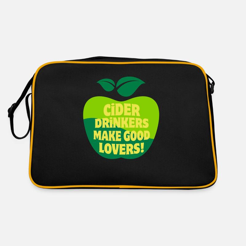 Cider Drinkers make good Lovers Cider Fruit Wine Retro Bag