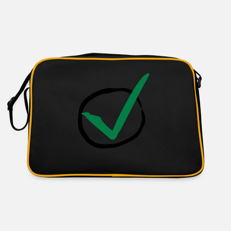 Checkmark Retro Tasche