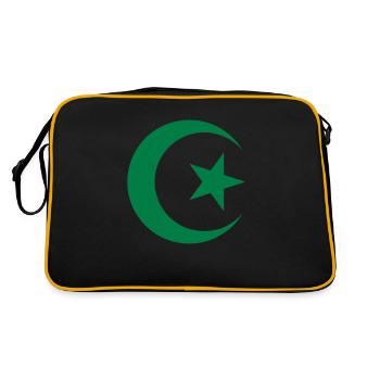 algeria - Retro Bag - black/gold - Back