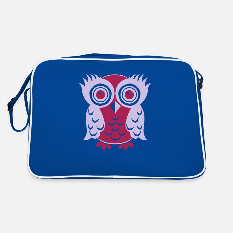 Owl Eule Retro Tasche