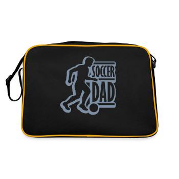 Soccer Dad Winner Logo - Retro Bag - black/gold - Back