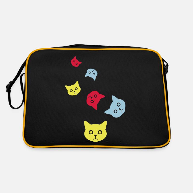 Tête de chat Sac Retro