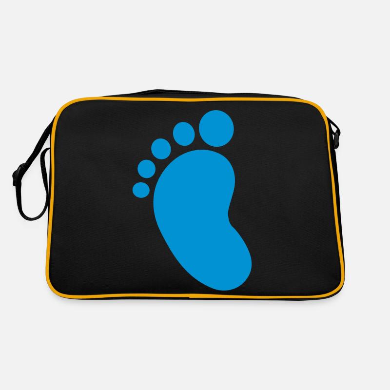 Bébé pied Sac Retro